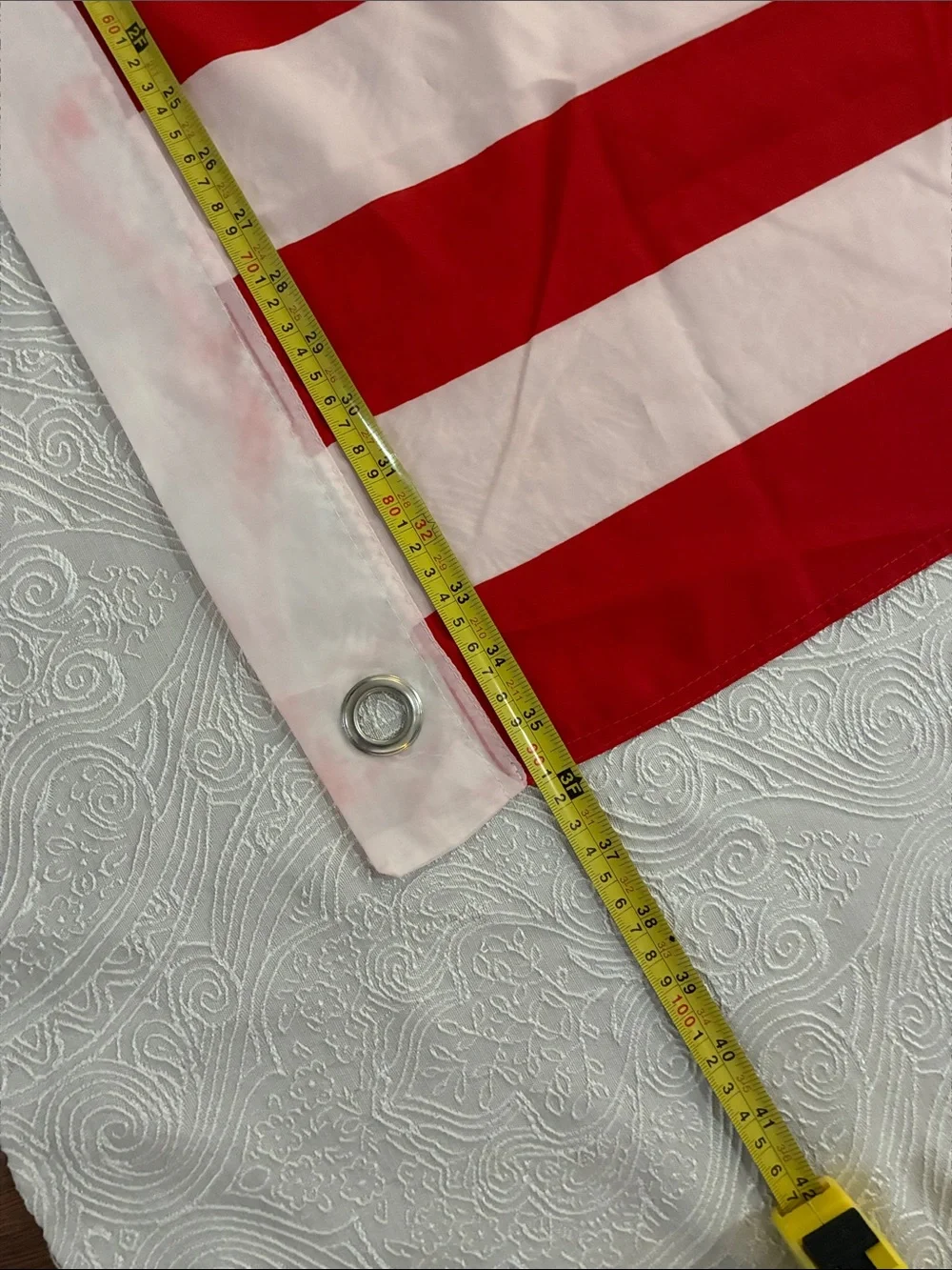 American Flag BIG 62” x 36” inches USA PATRIOT RED WHITE AND BLUE for flagpole